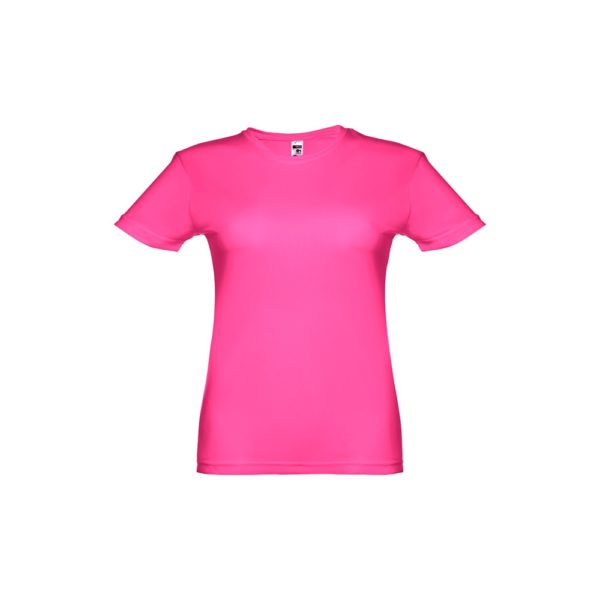 NICOSIA WOMEN. Dámske športové tričko - Fluorescenčná ružová, L