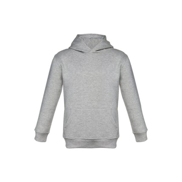 PHOENIX KIDS. Flísový sveter pre deti (unisex) - Svetlošedý melír, 8
