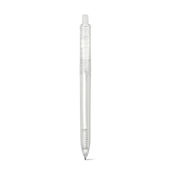 HYDRA. Guľôčkové pero z recyklovaného PET materiálu - Transparentná