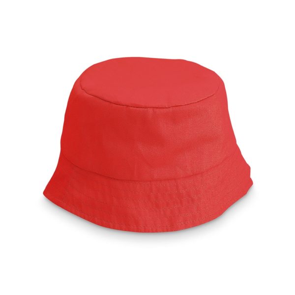 PANAMI. Rybársky klobúk pre deti - Červená