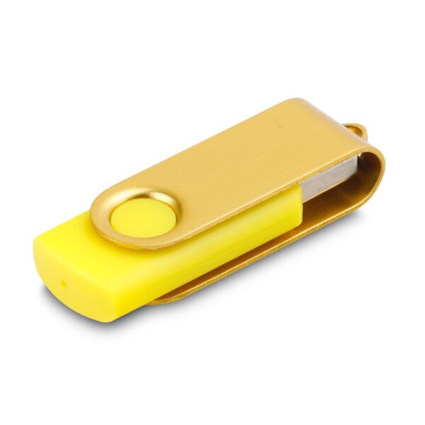 11080. 8GB USB flash disk - Žltá