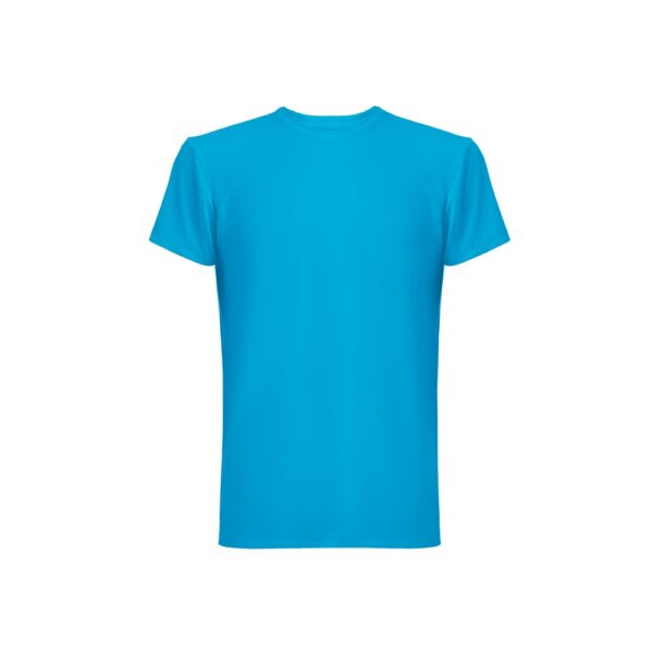 TUBE. Unisex tričko s krátkym rukávom - Modrá aqua, L