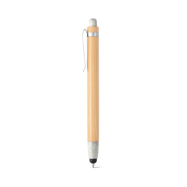 BENJAMIN. Bambusové guľôčkové pero - Svetlá prírodná