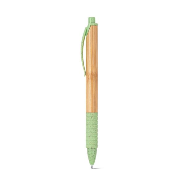 KUMA. Bambusové guľôčkové pero - Svetlozelená