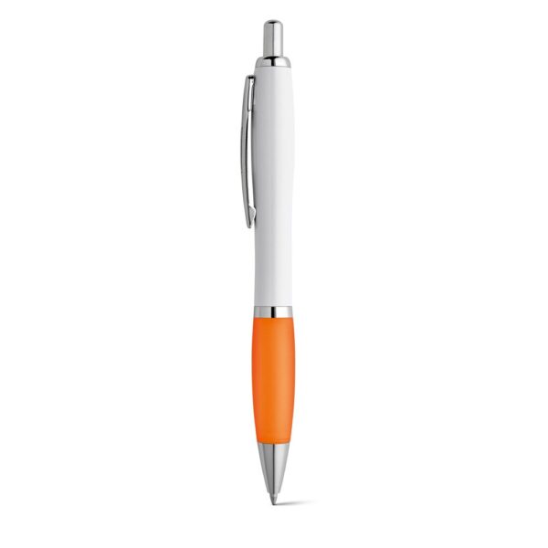 MOVE. Guľôčkové pero s kovovou sponou - Oranžová