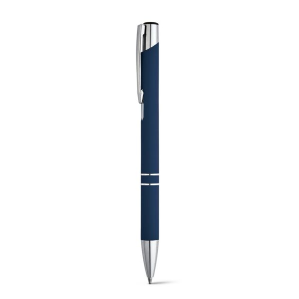 BETA SOFT. Guľôčkové pero z hliníka - Modrá