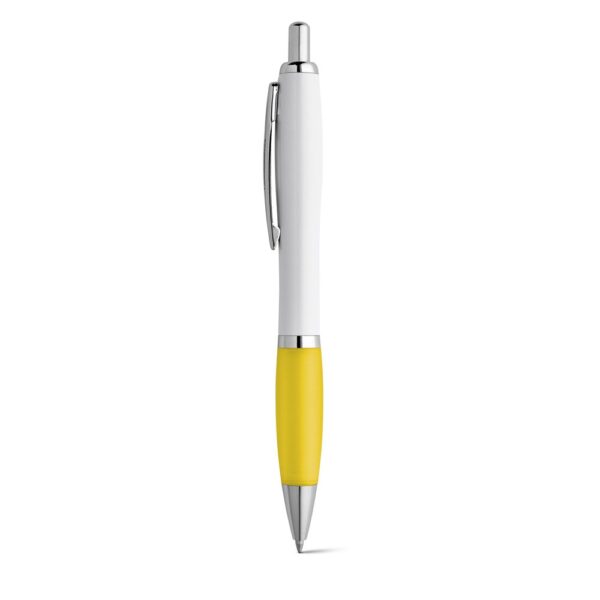MOVE BK. Guľôčkové pero s kovovou sponou - Žltá