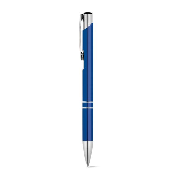 BETA BK. Guľôčkové pero z hliníka - Kráľovská modrá