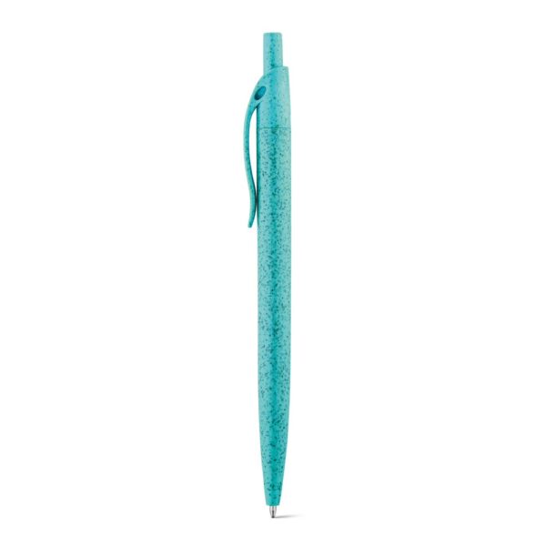 CAMILA. Guľôčkové pero z pšeničného slameného vlákna a ABS - Svetlomodrá
