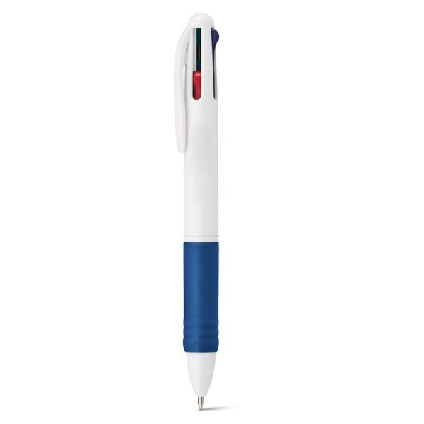 OCTUS. Guľôčkové pero s viacfarebnými tuhami 4 v 1 - Modrá