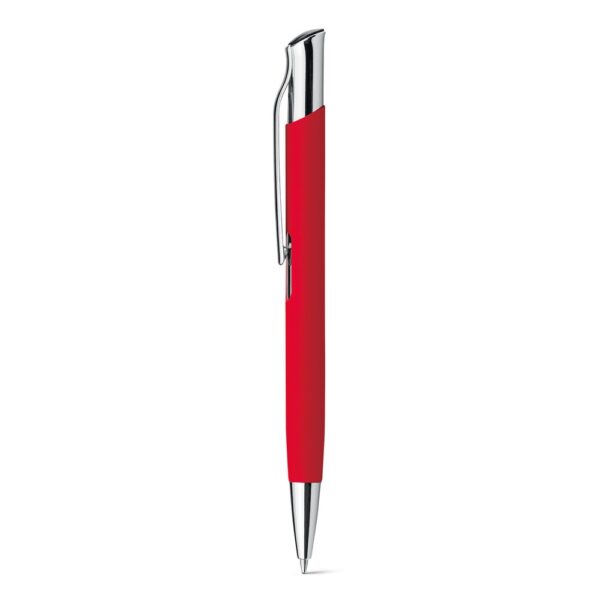 OLAF SOFT. Guľôčkové pero z hliníka - Červená