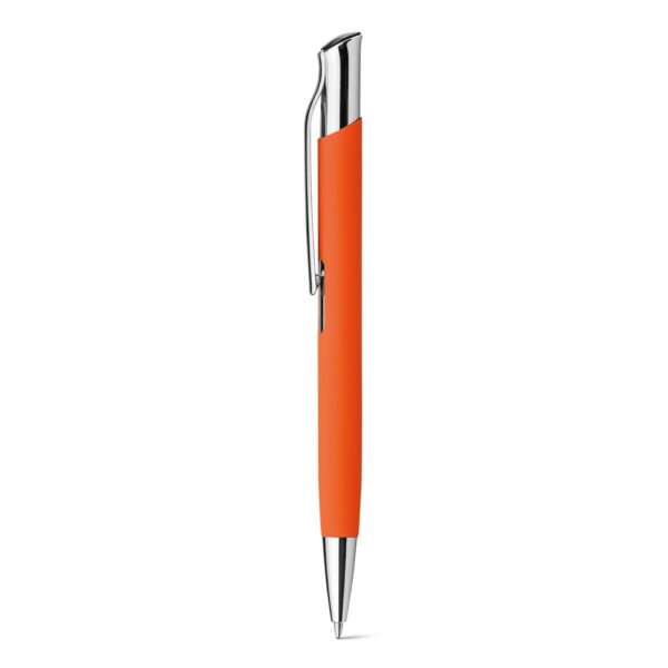 OLAF SOFT. Guľôčkové pero z hliníka - Oranžová