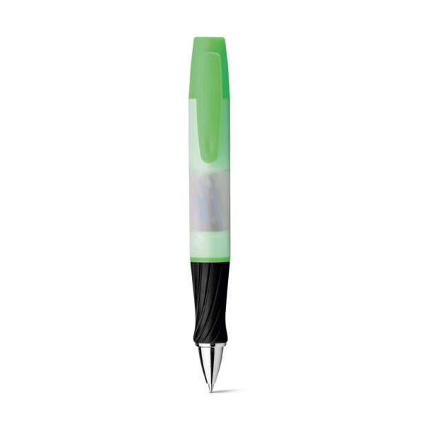 GRAND. Multifunkčné guľôčkové pero 3 v 1 - Svetlozelená