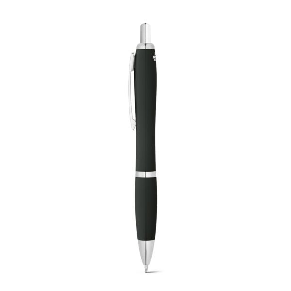 MANZONI. Antibakteriálne guľôčkové pero z ABS - Čierna