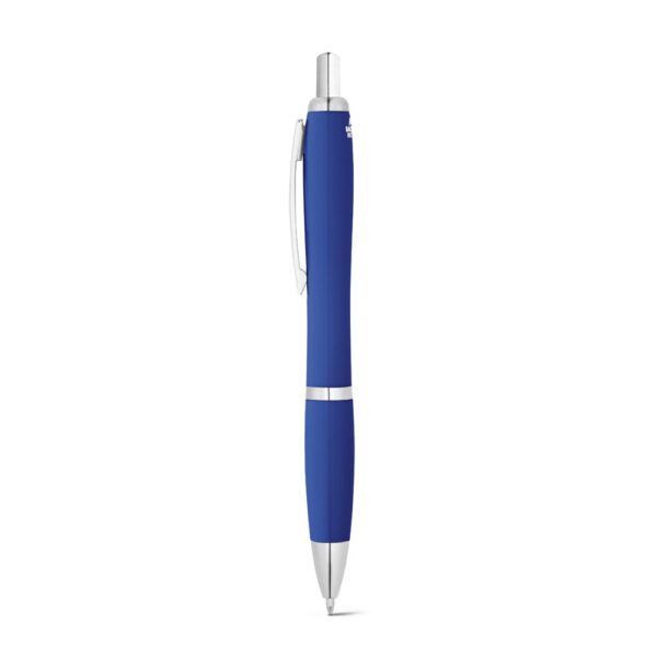 MANZONI. Antibakteriálne guľôčkové pero z ABS - Kráľovská modrá