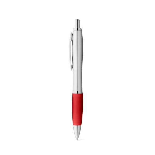 SWING. Guľôčkové pero s kovovou sponou - Červená