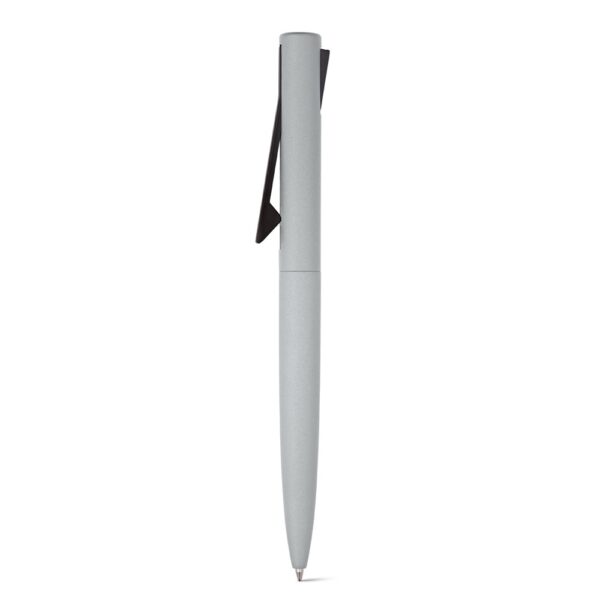 CONVEX. Guľôčkové pero z hliníka a ABS - Saténovo strieborná