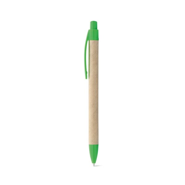 REMI. Guľôčkové pero z kraftového papiera - Zelená