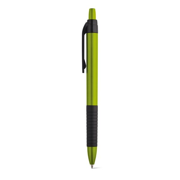 CURL. Guľôčkové pero s kovovým povrchom - Svetlozelená