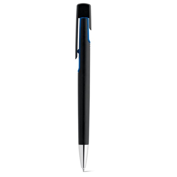 BRIGT. Guľôčkové pero s kovovým povrchom - Kráľovská modrá