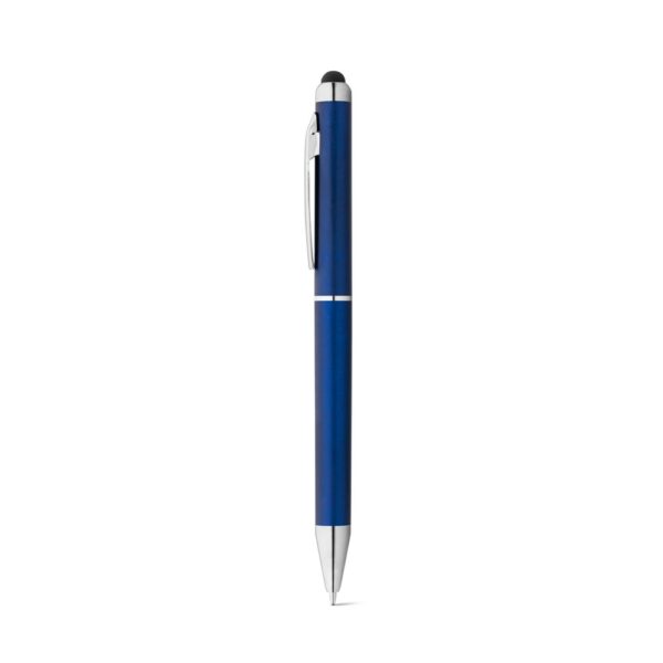 ESLA. Guľôčkové pero s kovovou sponou - Kráľovská modrá
