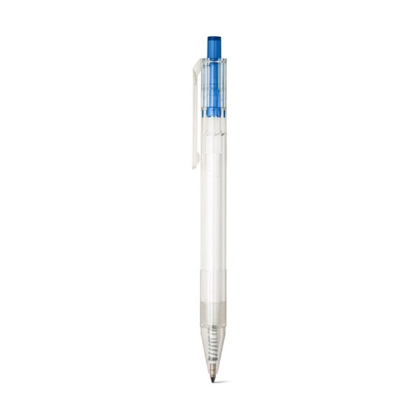 HARLAN. RPET guľôčkové pero - Modrá