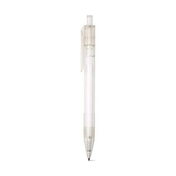 HARLAN. RPET guľôčkové pero - Transparentná