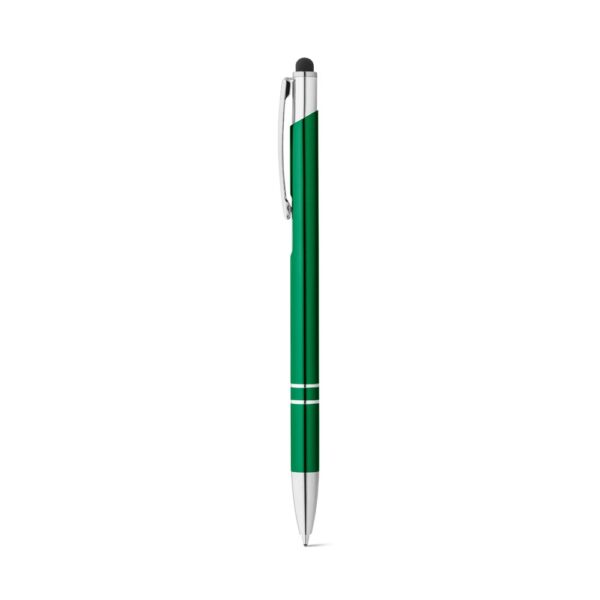GALBA. Guľôčkové pero z hliníka - Zelená