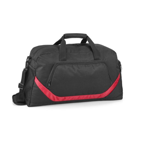 DETROIT. Športová taška z 300D a 1680D - Červená, 35 L