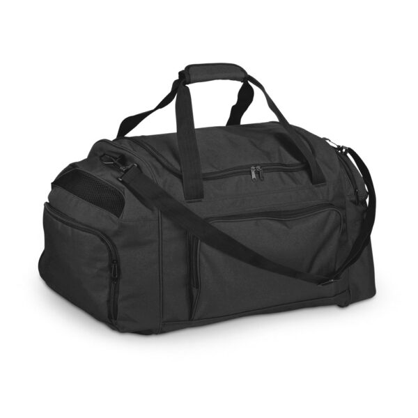 GIRALDO. Športová taška z polyesteru 300D - Čierna, 66 L