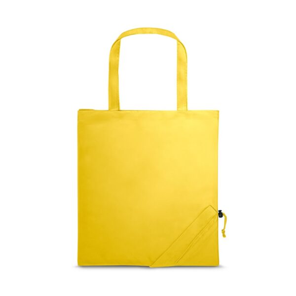 SHOPS. Skladacia taška z 190T - Žltá
