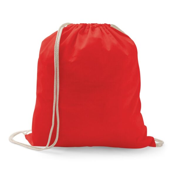 ILFORD. 100% bavlnený sťahovací batoh - Červená