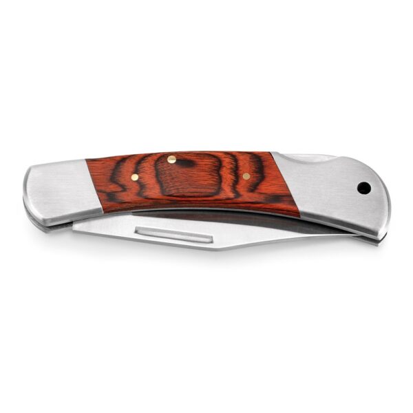FALCON II. Vreckový nožík z nehrdzavejúcej ocele a dreva