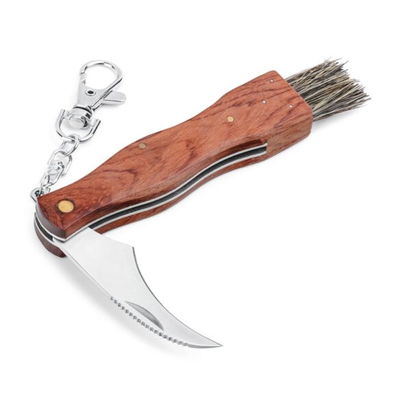 GUNTER. Vreckový nožík z nehrdzavejúcej ocele a dreva