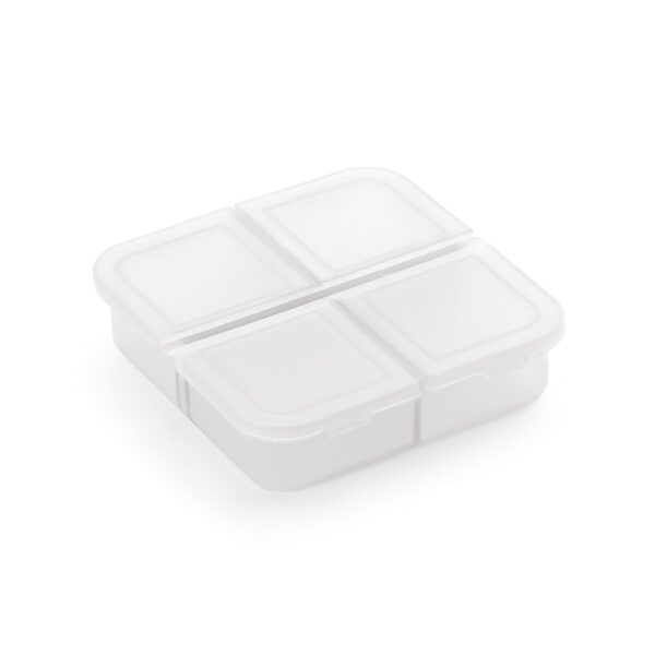 ROBERTS. Tabletová krabička so 4 oddelovačmi - Biela