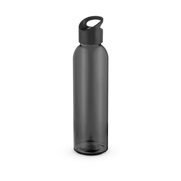 PORTIS GLASS. Sklenená fľaša s PP uzáverom 500 ml - Čierna, 500 ml