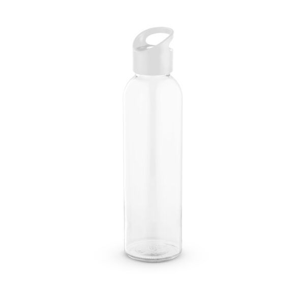 PORTIS GLASS. 500 mL sklenená fľaša - Biela