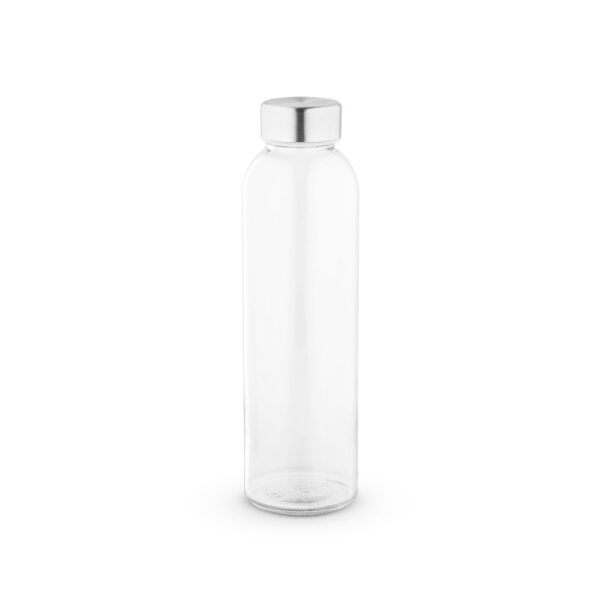 SOLER. 500 mL sklenená fľaša - Transparentná