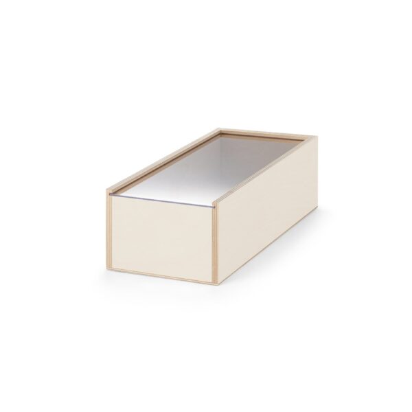 BOXIE CLEAR M. Drevená krabica - Prírodná