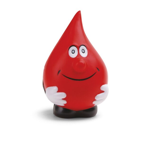 REDS. Antistresový predmet z PU - Červená