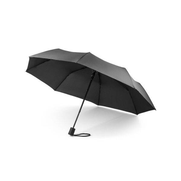 CIMONE. rPET skladací dáždnik - Čierna