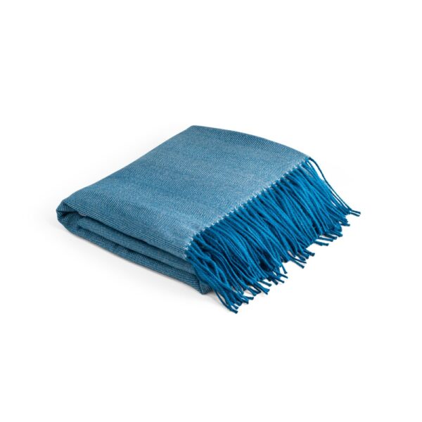 SMOOTH. 100% akrylová deka - Modrá