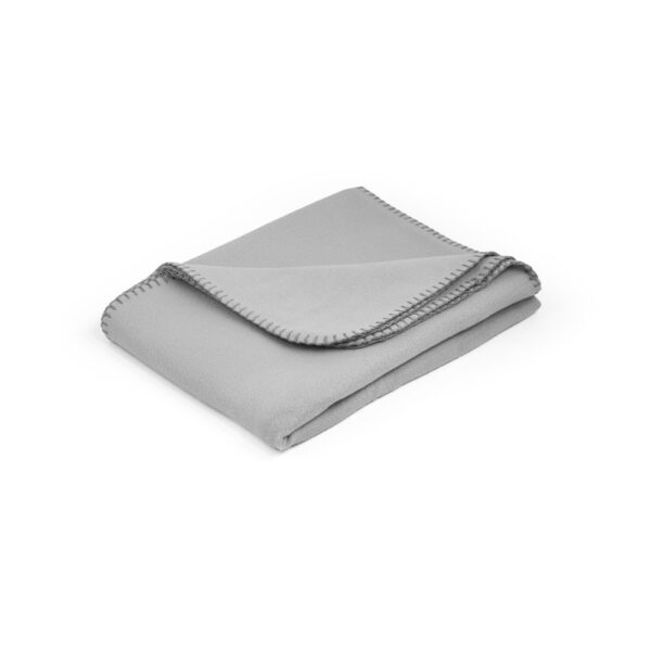 GALLIOT. Polárna deka (180 g/m²) z recyklovaného polyesteru (100% rPET) - Sivá