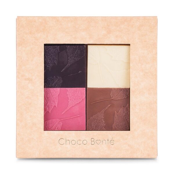 FOUR CHOCO. Mix štyroch druhov čokolád - Viacfarebná