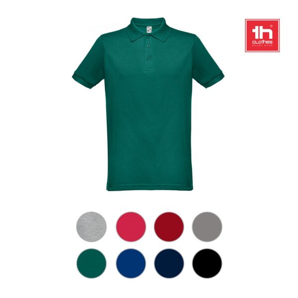 BERLIN 3XL. Pánska polokošeľa - Modrá, 3XL