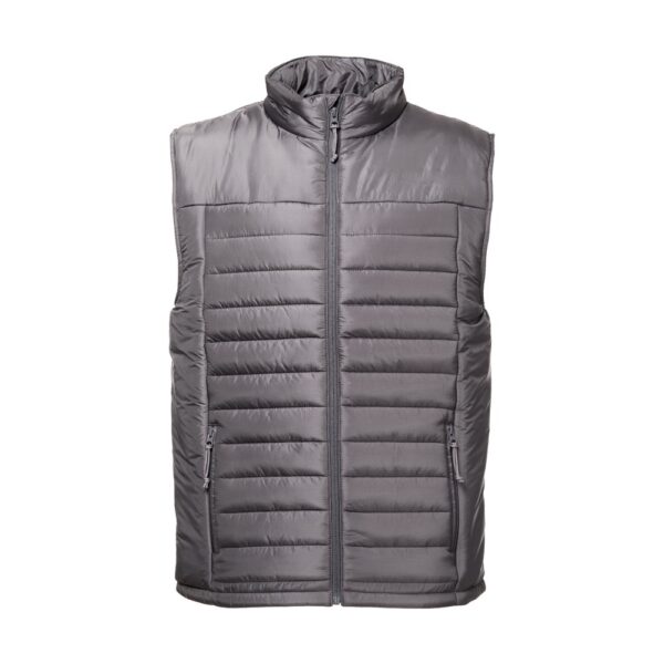 CLOUD. Vesta s výplňou (unisex) - Sivá, XXL