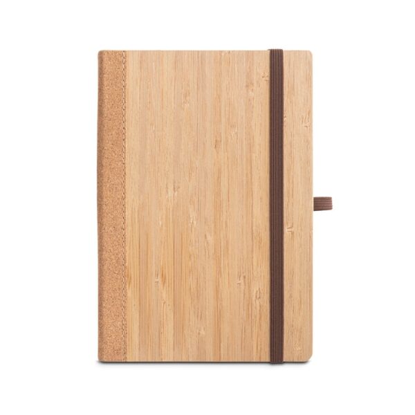 ORWELL. Zápisník formátu A5 s pevnou väzbou v bambusových a korkových listoch
