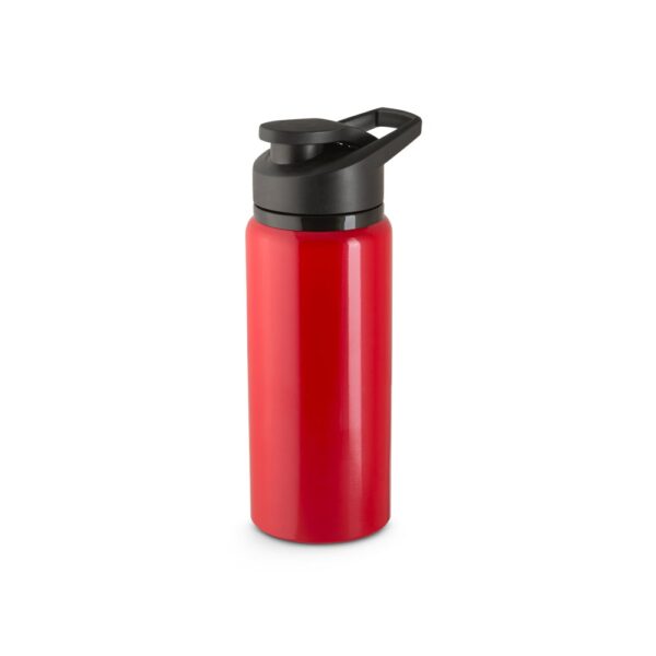 SHAWN. Športová hliníková fľaša - Červená, 660 ml