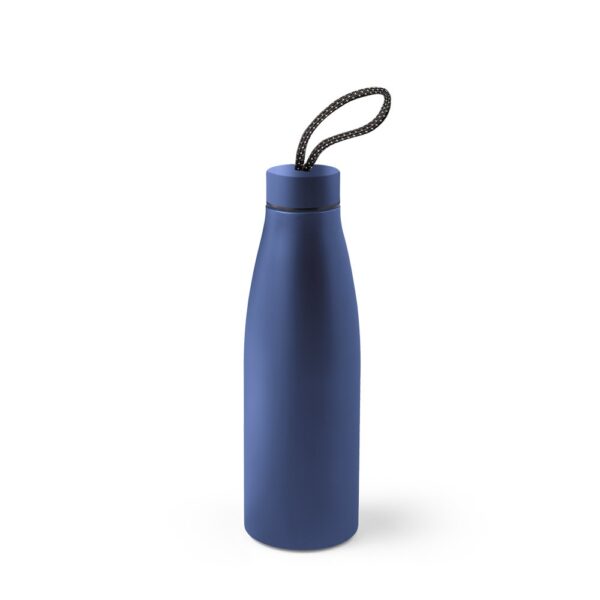 MORGAN. Fľaša z 90% recyklovanej nehrdzavejúcej ocele - Námornícka modrá, 710 ml