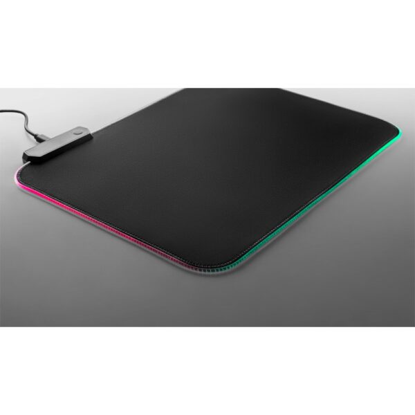 THORNE MOUSEPAD RGB. Podložka pod myš s gumenou základňou